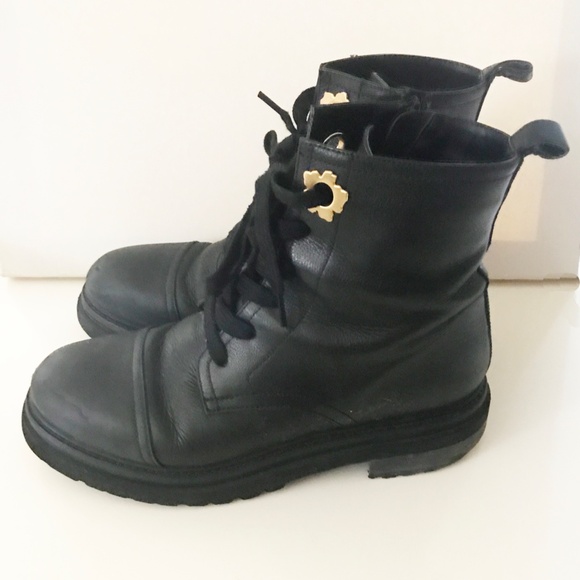 Leather Hiking Boots Size 39 - Picture 3 of 6